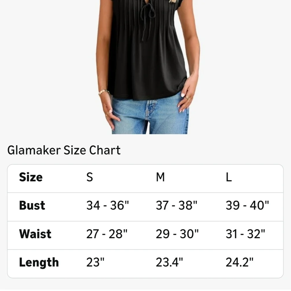 🛍️BUNDLE ONLY ITEM🛍️Ruffle Sleeve Top 2 Available - Picture 12 of 14